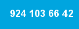 924 103 66 42 924 103 66 42